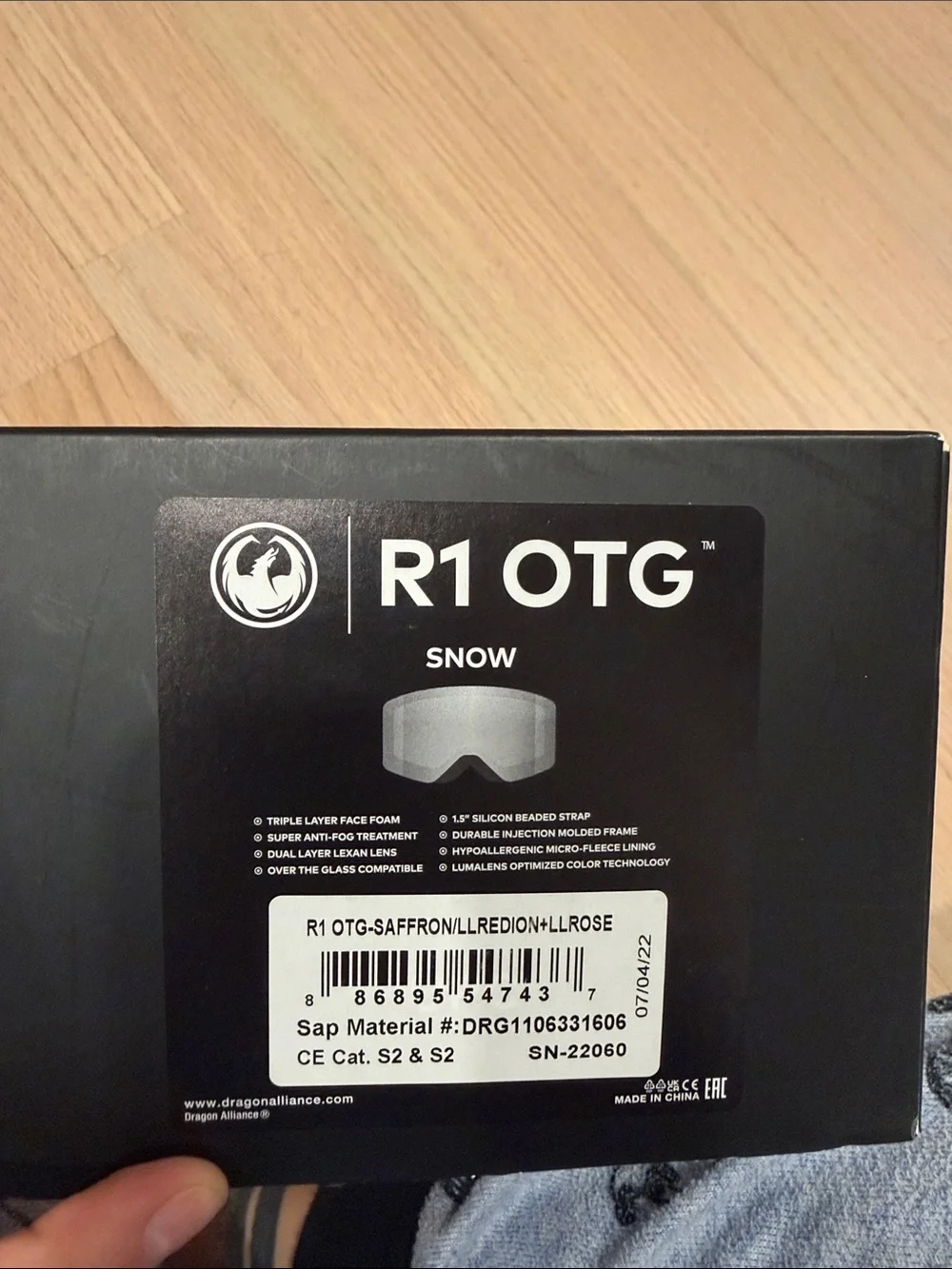 Dragon branded eyewear